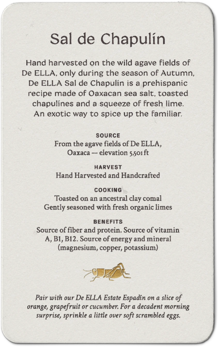 De Ella Mezcal